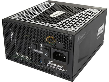 Seasonic Prime Ultra 1000W 80 Plus Titanium Power Supply, Full Modular, 135mm FDB Fan w/Hybrid Fan Control, ATX12V & EPS12V, Power On-Self Tester,- 12 yr Warranty SSR-1000TR 1000W Titanium Full Modular TR