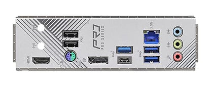 ASRock B760M PRO RS Gaming Desktop Motherboard - Intel B760 Chipset - Socket LGA-1700 - Micro ATX - Core Processor Supported - 192 GB DDR5 SDRAM Maximum RAM - DIMM, UDIMM - 1 x Memory Slots - Gigabit Ethernet - 2.5Gigabit Ethernet