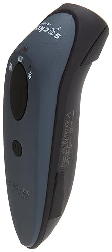 SOCKET COMMUNICATION DuraScan D750, Bluetooth 2D Barcode Scanner, Gray Grey