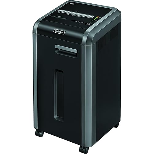Fellowes Powershred 225i 100% Jam Proof 22-Sheet Strip-Cut Commercial Grade Paper Shredder (3322001) Strip-Cut 225i