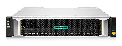 Hewlett Packard Enterprise MSA 2060 Small Form Factor Storage Array Bundle with Two 16 Gb Fibre Channel 4-Port Controllers, 12x2.4TB HDD 4x16Gb SFP FC XCVR 29TB (HPE Smart Choice P79247-B25)