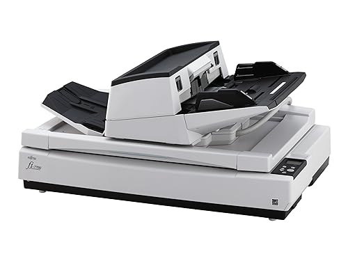 Fujitsu fi-7700 100ppm 12x18 duplex scanner with 300pg feeder, 12x18 flatbed, USB