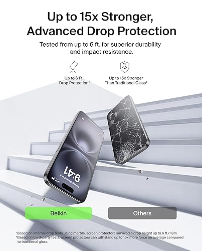 Belkin ScreenForce TemperedGlass Screen Protector for iPhone Air