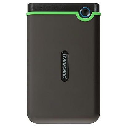 Transcend StoreJet 25M3 4 TB Portable Hard Drive - 2.5" External - Iron Gray - Desktop PC, Notebook Device Supported - USB 3.1 (Gen 1)