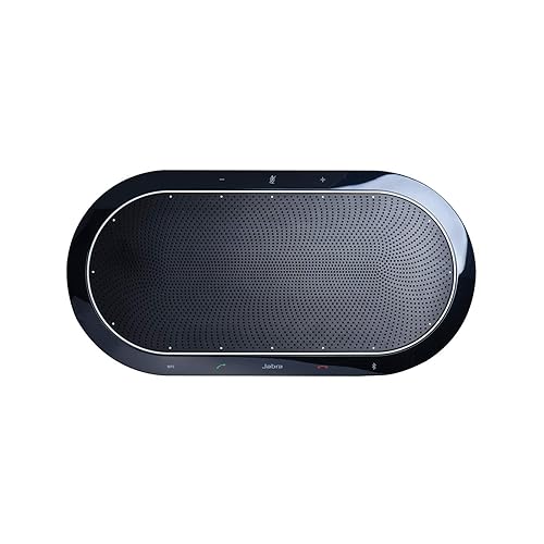 Jabra Speak 810 MS Wireless Bluetooth Speakerphone - Portable Conference Speaker with Superior Audio for Larger Conference Calls, Quick Set-Up - Certified for Microsoft Teams Skype Optimized Speak 810