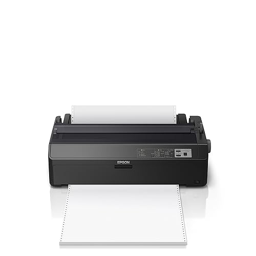 Epson Printer, Wide-Format, 9-Pin, Serial Impact Dot Matrix