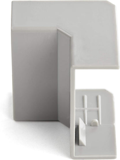 StarTech.com 20 Pack Cable Raceway Inside Corner Connectors for CBMCWD3816 - Cable Management Accessories - Channel Raceway Fitting - Wiring Duct 90 Degree Inside Elbow - Plastic - UL (CBMWD3816I) 20pk | Inside Corner Connector
