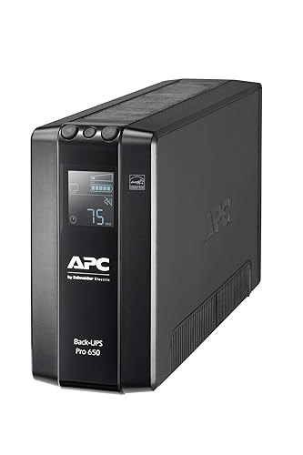 APC BR650MI Back Ups Pro Br 650va 6 Outletsperp Avr Lcd Interface