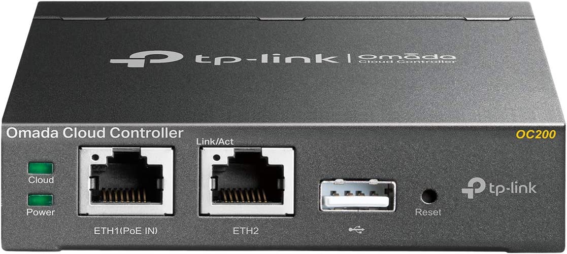 TP-Link Omada Hardware Controller | SDN Integrated | PoE Powered | Manage Up to 100 Devices | Easy &amp; Intelligent Network Monitor &amp; Maintenance | Cloud Access &amp; Omada App (OC200)