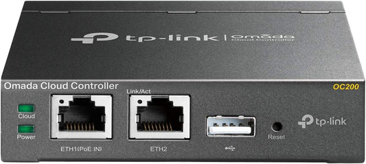 TP-Link Omada Hardware Controller | SDN Integrated | PoE Powered | Manage Up to 100 Devices | Easy &amp; Intelligent Network Monitor &amp; Maintenance | Cloud Access &amp; Omada App (OC200)
