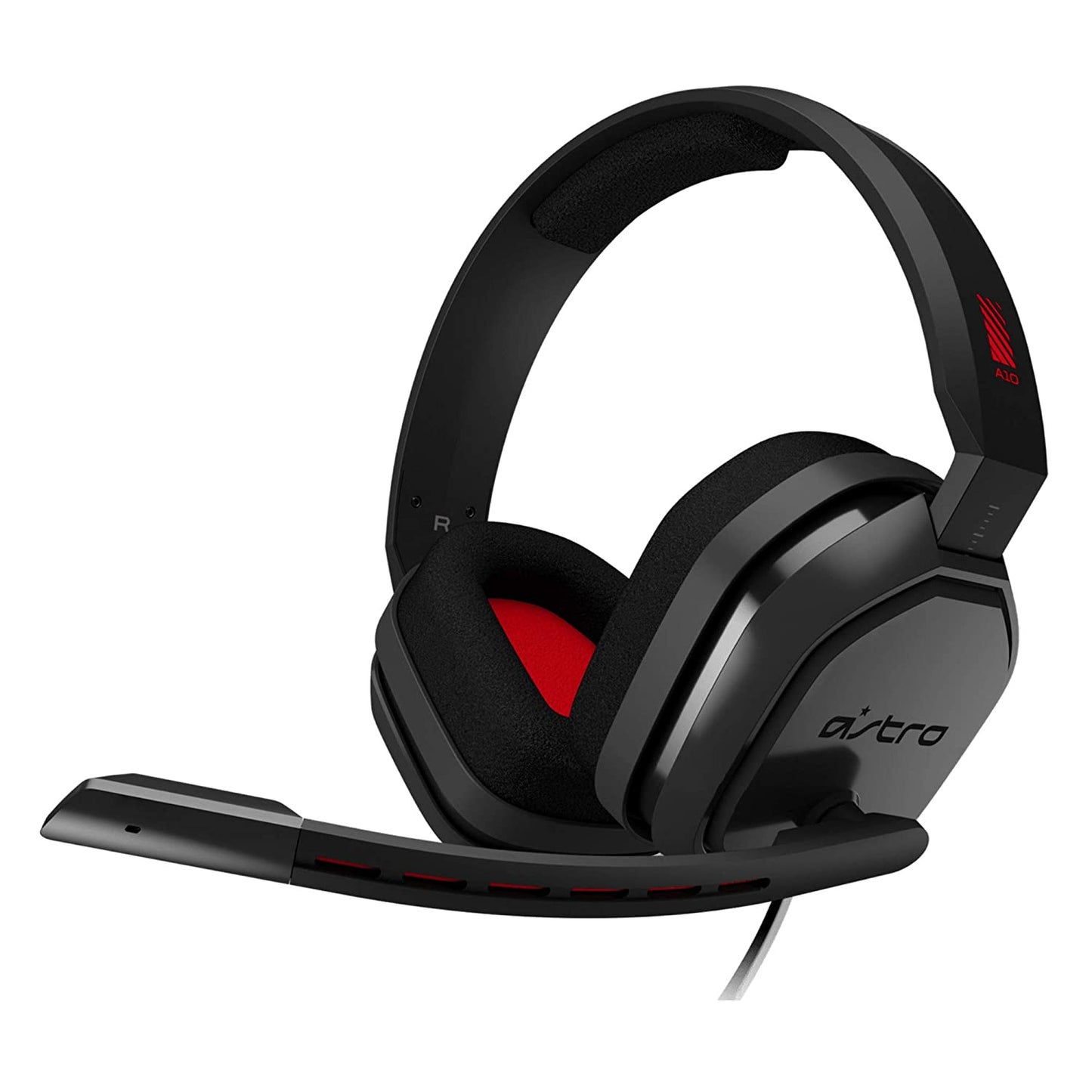 ASTRO Gaming A10 Wired Gaming Headset, Lightweight and Damage Resistant, ASTRO Audio, 3.5 mm Audio Jack, for Xbox Series X|S, Xbox One, PS5, PS4, Nintendo Switch, PC, Mac- Black