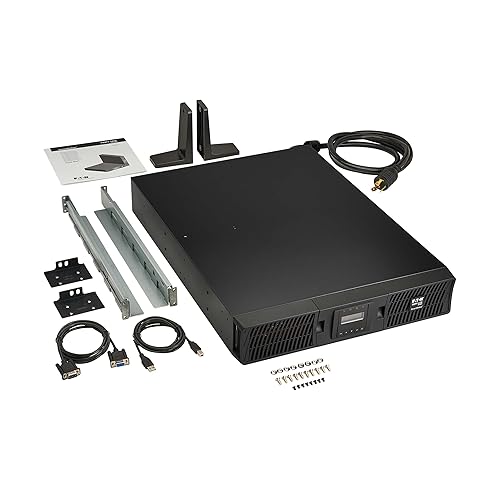 TRIPP LITE SU3000RTXLCD2U 3000VA 2700W UPS Smart Online LCD Rackmount 100-120V USB 2URM RT