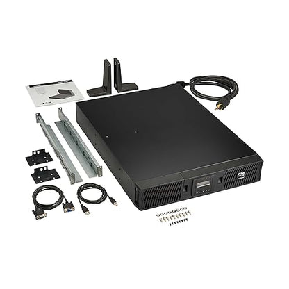 TRIPP LITE SU3000RTXLCD2U 3000VA 2700W UPS Smart Online LCD Rackmount 100-120V USB 2URM RT