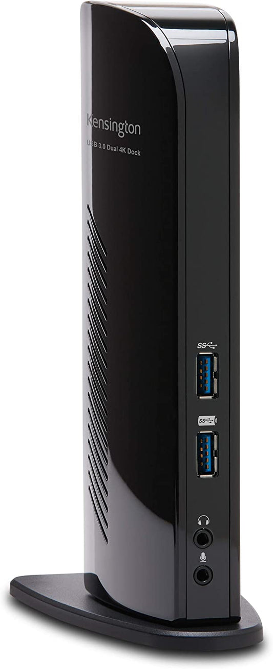 Kensington SD4100v Universal Dual 4K USB 3.0 Docking Station (K38255NA) USB-A Dual 4k