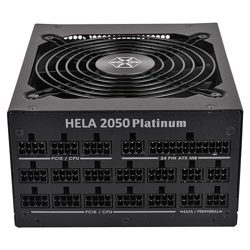 Silverstone HELA 2050 Platinum Cybenetics Platinum Certified 2050W ATX Power Supply, SST-HA2050-PT (SST-AX2050MCPT-A)