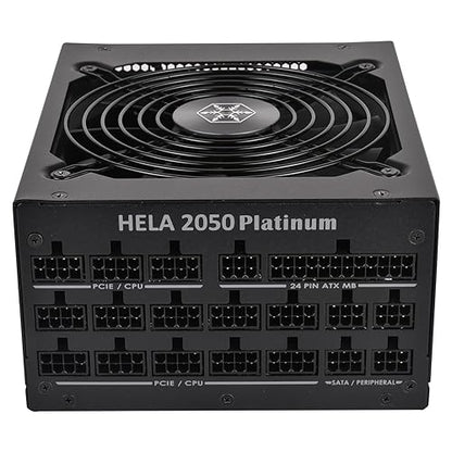 Silverstone HELA 2050 Platinum Cybenetics Platinum Certified 2050W ATX Power Supply, SST-HA2050-PT (SST-AX2050MCPT-A)
