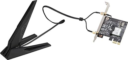 MSI Herald-BE NCM865 WI-FI 7 (Wi-Fi 7, 802.11BE, Bluetooth 5.4, PCIe, Multi-Link Operation Technology, External Antenna)