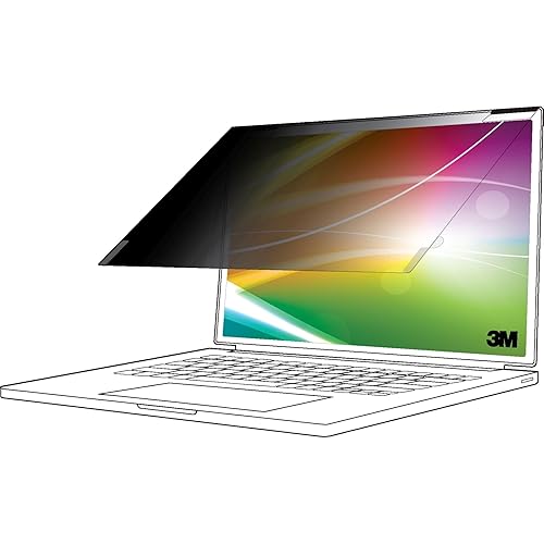 3M Bright Screen Privacy Filter for 15.6in Full Screen Laptop, 16:10, BP156W1E - For 15.6" Widescreen Notebook, 2 in 1 Notebook - 16:10 - Anti-glare