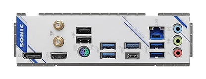 ASRock B760M PG Sonic WiFi Motherboard 7200 MHz DDR5 XMP & Expo Support 12+1+1 Phase Design with Dr.MOS PCIe 5.0 + Surface-Mount Tech USB 3.2 Gen2 Type-C Header M.2 192 GB