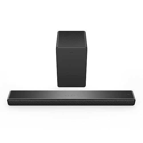 TCL Q Class Premium 3.1 Channel Sound Bar with DTS Virtual:X, Built-in Center Channel Speaker, and Wireless Subwoofer - Q6310-CA