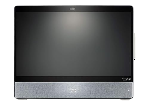 Cisco Webex Desk Pro with 27-inch 4K Screen, 12 MP Video Camera, Noise Canceling Mic, USB-C Docking Connection, 90-Day Limited Liability Warranty (CS-DESKPRO-K9)