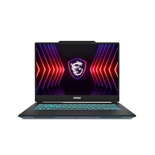 MSI Cyborg 14 A13VE-052CA 14 144Hz Gaming Laptop, Intel Core i7-13620H, RTX 4050, 16GB DDR5, 512GB NVMe SSD, Windows 11 Home