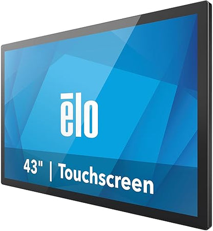 Elo 4304L - 43" Touchscreen Signage - TouchPro PCAP Anti-Friction, 40 Touch, 1920 x 1080, Black 43-inch TouchPro PCAP Anti-Friction