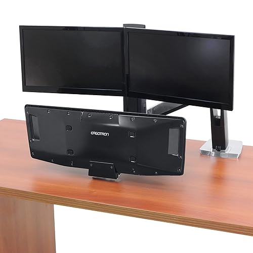 Ergotron WorkFit-A with Suspended Keyboard, Dual HD (24-392-026)