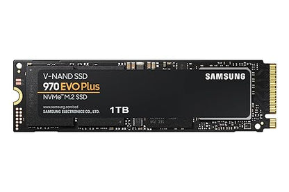 Samsung 970 EVO Plus SSD 1TB, M.2 NVMe Interface Internal Solid State Hard Drive With V-NAND Technology For Gaming, Graphic Design, MZ-V7S1T0B/AM