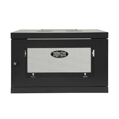 Tripp Lite SRW6UKD 6U Wall Mount Rack Enclosure Server Cabinet, Knock Down, 16.5 Deep, Switch Depth