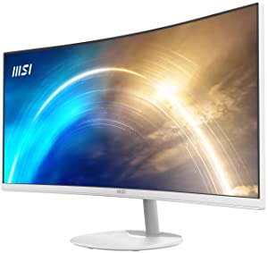 MSI Pro MP341CQW, 34", 3440 x 1440 (UWQHD), VA, 100Hz, 1ms, HDMI, 1 (v1.2a), Tilt