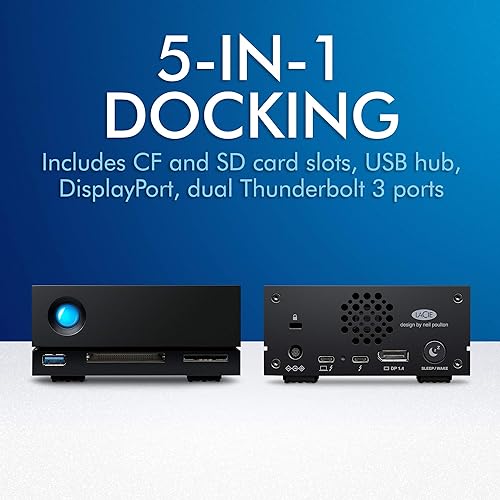 Lacie 1big Dock External Hard Drive 8000 GB