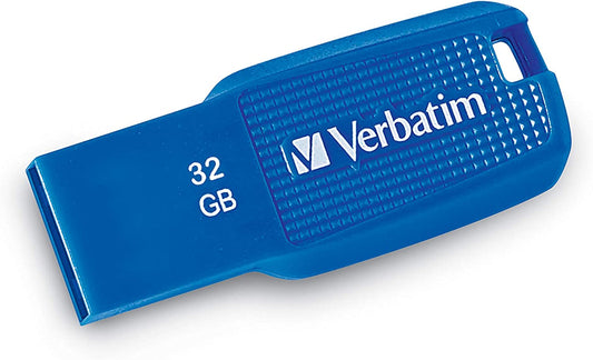 Verbatim 32GB Ergo USB 3.0 Flash Drive – Blue Blue 32GB