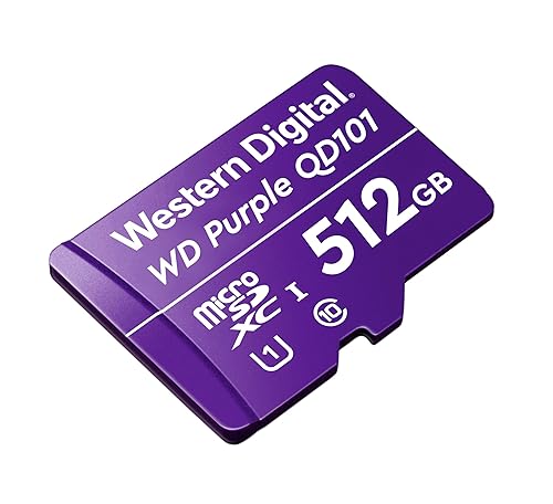 Western Digital Purple 512 GB microSDXC 512gb Current Version