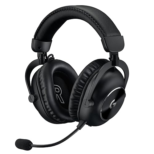Logitech G PRO X 2 Lightspeed Wireless Gaming Headset: Detachable Boom Mic, 50mm Graphene Drivers, DTS:X Headphone 2.0—7.1 Surround, Bluetooth/USB/3.5mm Aux, for PC - Black Black G Pro X 2 Classic Wireless
