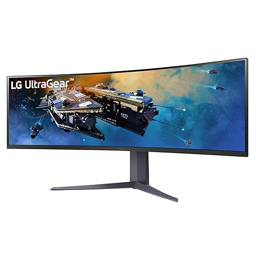 45” LG Ultragear™ 45GR65DC-B DQHD Gaming Monitor/VESA DisplayHDR™600 / DCI-P3 95% (Typ.) / 200Hz / IPS 1ms (GtG) / AMD FreeSync™ Premium Pro