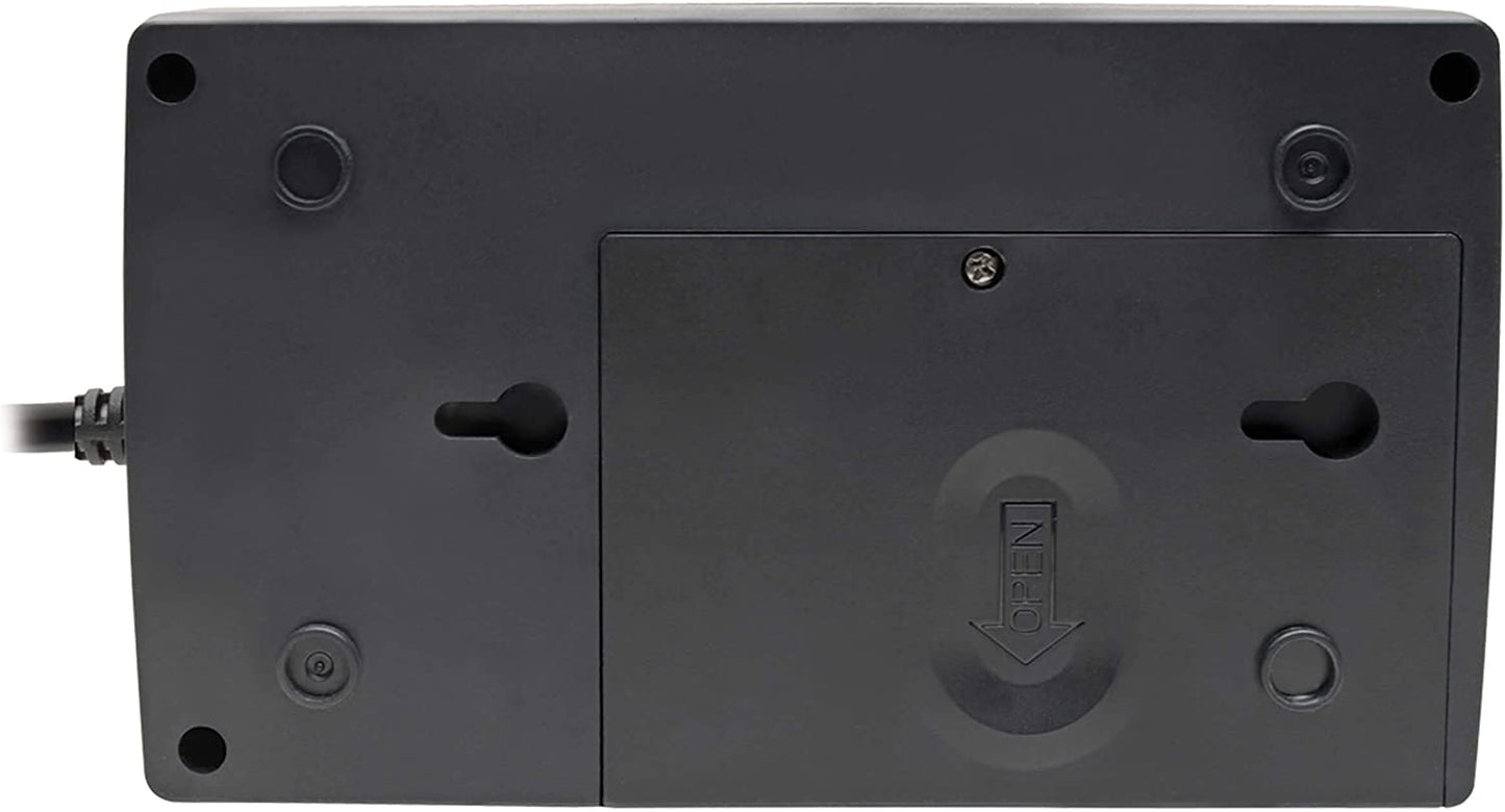 Tripp Lite 350VA Standby UPS, 6 Outlets, 210W, 120V, 50/60 Hz, Desktop/Wall Mount, 3-Year Warranty &amp; $100,000 Insurance (BC350)