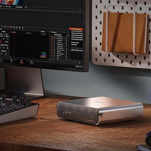 QNAP TBS-h574TX-i3-12G-US 5 Bay High-Performance E1.S All-Flash NASbook with Intel® Core™ Processor, Thunderbolt 4 and 10GbE (5G/2.5G/1G/100M/10M) Network Connectivity (Diskless) Intel core i3