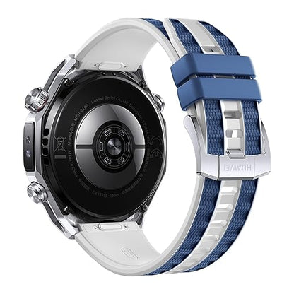 HUAWEI Watch Ultimate 2 Smart Watch, Zirconium-Based Liquid Metal case, 150-Meter Diving Watch, Sonar-Based Underwater Communication, Accurate Health Monitor, Blue