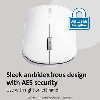 Kensington SureTrack™ Dual Wireless Mouse- White (K75353WW)