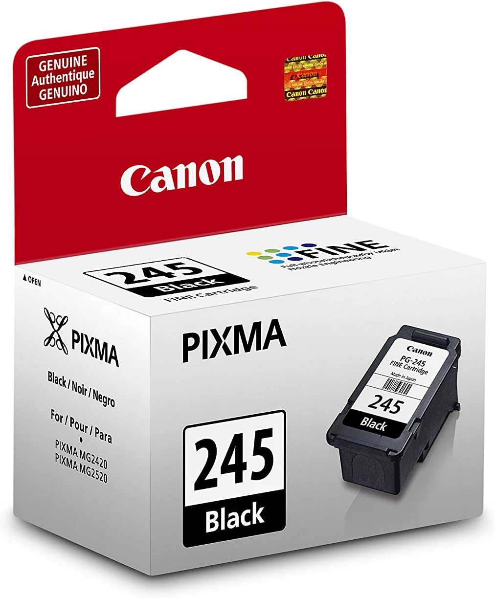 Canon CL-241 Color Ink Cartridge &amp; PG-245 Black Ink Cartridge Compatible to iP2820, MG2420, MG2924, MG2920, MX492, MG3020, MG2525, TS3120, TS302, TS202, TR4520