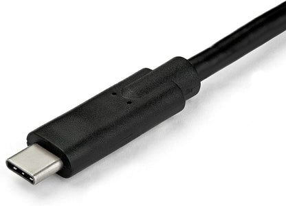 StarTech.com 3ft/1m USB C to VGA Cable - 1920x1200/1080p USB Type C to VGA Video Active Adapter Cable - Thunderbolt 3 Compatible - Laptop to VGA Monitor/Projector - DP Alt Mode HBR2 (CDP2VGAMM1MB) 3.3 feet