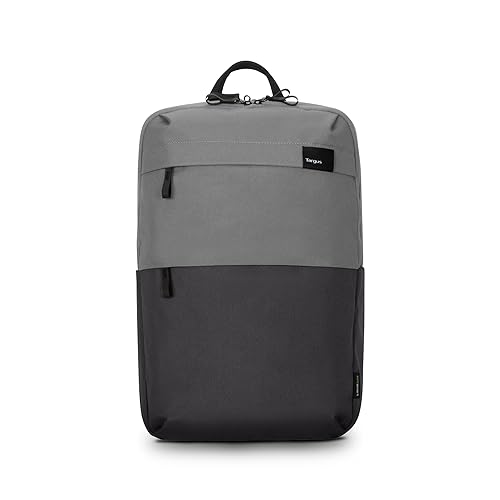 Targus Sagano EcoSmart TBB634GL Carrying Case (Backpack) for 15.6" Notebook - Black/Gray Grey - Travel 15.6" Targus Backpack