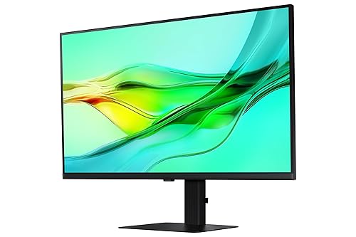 Samsung 32 inch Viewfinity QHD S6 Series Business Monitor with 100Hz Refresh Rate, 1.07 Billion Colors, USB C, Ergonomic Design, 3-Year Warranty - LS32D604UENXGO [Canada Version](2025)
