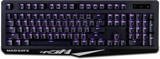 Mad Catz The Authentic S.T.R.I.K.E. 4 Mechanical Gaming Keyboard - Black
