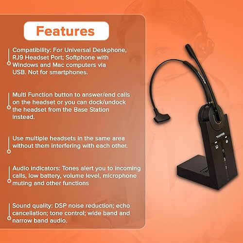 Spracht Zum Maestro Combo Dect Monaural Headset