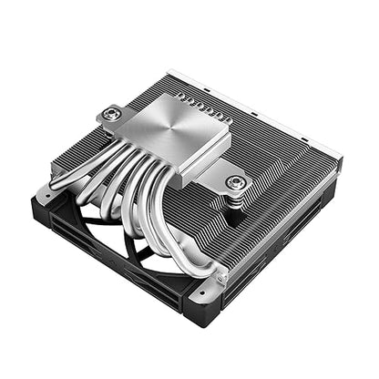 DEEPCOOL AN600 Top Flow Low Profile Cooler, 180W Cooling Power,6 Heat Pipe, Intel LGA1700/1200/1151/1150/1155 AM5/AM4