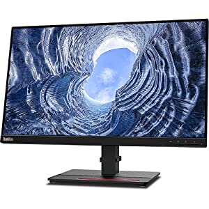 Lenovo ThinkVision T24i-2L 23.8" 60Hz LCD Monitor Raven Black - 1920 x 1080 Full HD Display @ 60Hz - in-Plane Switching (IPS) Technology - 250 Nit Brightness - HDMI &amp; DisplayPort Connectors