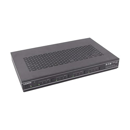 Tripp Lite 4x4 HDMI Matrix Switch Splitter with Video Wall Controller, 4K@60Hz Video, 4 HDMI Inputs, 4 HDMI Outputs, No Software Needed, Multi-Resolution Support (B119-4X4-4K6-VW)
