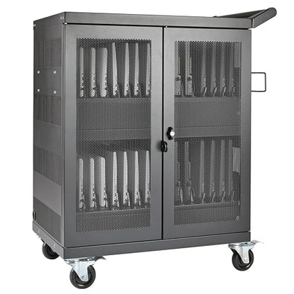 Tripp Lite 32-Port AC Charging Cart Storage Station for Chromebooks, Laptops and Tablets (CSC32AC) 32 Port AC Cart